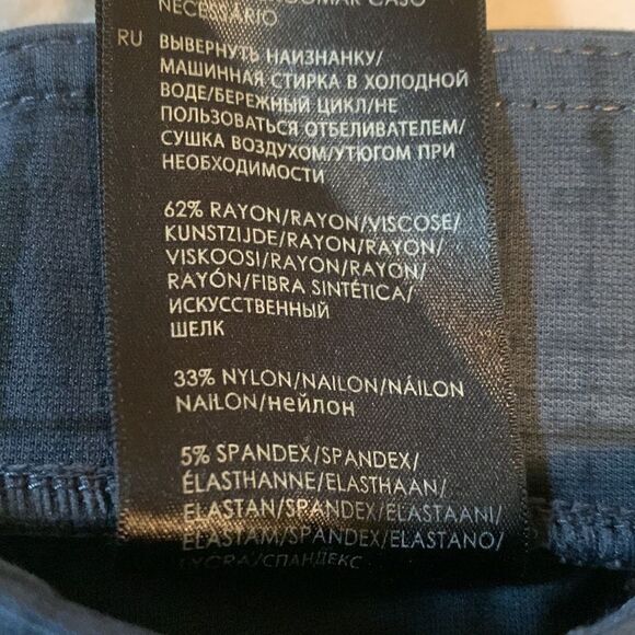 LIVERPOOL jean company, like new, size 8, rayon/nylon/ spandex, super cute - Picture 6 of 12